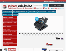 Tablet Screenshot of dincbilgisayar.com